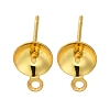 304 Stainless Steel Stud Earring Findings STAS-P370-02D-G-1
