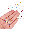 Mixed 12/0 Round Glass Seed Beads SEED-PH0006-2mm-06-5