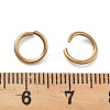 Ion Plating(IP) 304 Stainless Steel Open Jump Rings STAS-M081-01G-03-3