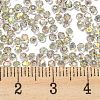 Full Rainbow Plated Transparent Electroplate Glass Beads EGLA-M030-02A-FR01-3