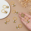 20Pcs Alloy Enamel Keychain KEYC-FH00076-3