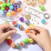 DIY Candy Color Bracelet Necklace Making Kit MACR-CJC0001-12P-01-4