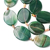 Natural Banded Agate Beads Strands G-P605-L02-01-4