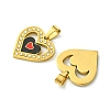 Ion Plating(IP) 304 Stainless Steel Pendants STAS-C101-05G-2