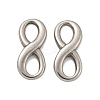 Non-Tarnish 304 Stainless Steel Connector Charms STAS-O004-02P-1