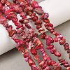 Natural Imperial Jasper Bead Strands G-P444-05D-01-5