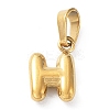 316L Surgical Stainless Steel Charms STAS-G315-01G-H-1