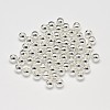 Rack Plating Brass Round Spacer Beads X1-KK-I601-6mm-S-RS-2