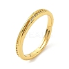 Brass Micro Pave Cubic Zirconia Finger Rings RJEW-H258-02G-4