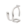 304 Stainless Steel Open Cuff Rings for Women RJEW-K313-13P-4