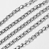 Oxidated Aluminium Twisted Chains Curb Chains X-CHA001-1