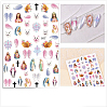 Nail Art Stickers Decals RELI-PW0001-092E-1