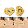 Ion Plating(IP) 304 Stainless Steel Connector Charms STAS-C081-04G-E-3