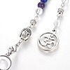 Chakra Jewelry Natural Rose Quartz Cone Dowsing Pendulums G-G771-E06-3