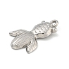 304 Stainless Steel Pendants STAS-N103-76P-2