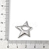 316 Surgical Stainless Steel Pendants LS-STAS-G349-17P-3