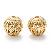 Alloy Hollow Beads X1-PALLOY-P238-06G-RS-2