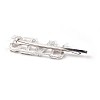 Alloy Rhinestone Hair Bobby Pins PHAR-WH0005-A06-2