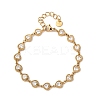304 Stainless Steel Link Chain Bracelets for Women LS-BJEW-A047-03G-4