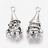 Tibetan Style Alloy Pendants X-TIBEP-T052-14AS-RS-2
