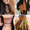 20 Strands 20 Colors Flat Imitation Leather Cord WL-TA0001-01-10