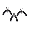 3Pcs Stainless Steel Jewelry Pliers Sets PT-C002-01-1