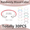 30Pcs Korean Waxed Polyester Cord Bracelet Making YC-TADJ0001-02A-3