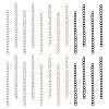 90Strands 3 Colors 304 Stainless Steel Chain Extender STAS-UN0032-29-1
