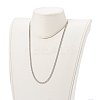 Non-Tarnish 304 Stainless Steel Diamond Cut Cuban Link Chain Necklaces NJEW-JN03368-01-4