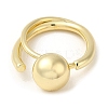 Brass Wrap Rings RJEW-Q778-14G-2