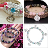 500Pcs 5 Styles Tibetan Style Alloy Daisy Spacer Beads FIND-SP0002-22A-6