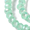 Baking Electroplate Glass Beads Strands DGLA-A039-J6MM-B07-3