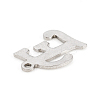 Non-Tarnish 201 Stainless Steel Pendants STAS-L244-04E-P-3