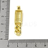 Brass Micro Pave Cubic Zirconia Pendants KK-E111-08G-3