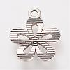 Tibetan Style Alloy Pendants TIBE-S306-12AS-RS-2