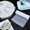 Plastic Wrinkle Mesh Fabric for Dress Headwear Accessories DIY-WH0588-16B-4