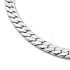 Non-Tarnish 304 Stainless Steel Cuban Link Chain Necklace NJEW-K249-01A-P-2