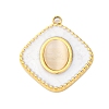 304 Stainless Steel Pendants STAS-V004-13G-01-1