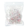 100Pcs 5 Colors Glass Beads GLAA-FS0001-41-2