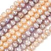 Natural Cultured Freshwater Pearl Beads Strands PEAR-L034-10C-2