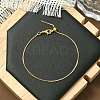 Rack Plating Brass Box Chain Adjustable Slider Bracelets Making for Women BJEW-G735-10G-3