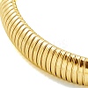 Ion Plating(IP) 304 Stainless Steel Spring Bangles for Women Men BJEW-U003-02E-G-3