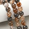 Natural Herkimer Diamond Beads Strands G-Z115-C01-12mm-1