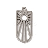 Non-Tarnish 201 Stainless Steel Pendants STAS-E211-08P-1