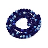 Transparent Glass Beads Strands EGLA-A044-T6mm-MB06-3