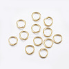 304 Stainless Steel Open Jump Rings X-STAS-L187-8x0.8mm-G-1