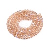 Electroplate Glass Beads Strands EGLA-A044-T4mm-L20-3