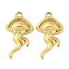 Ion Plating(IP) 304 Stainless Steel Pendant Rhinestone Settings STAS-K253-10G-1