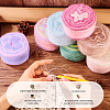 Segment Dyed Knitting Yarn DIY-TAC0033-03H-5