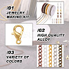 DIY Chain Necklace Making Kit DIY-BT0001-39-4